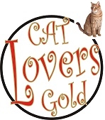 Cat Lovers Gold Logo